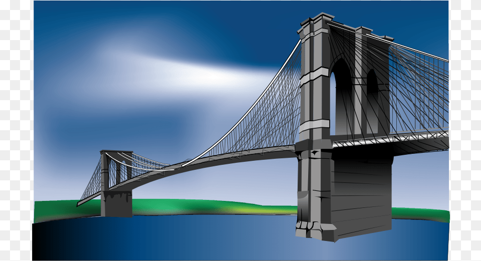 Brooklyn Bridge, Suspension Bridge Free Png