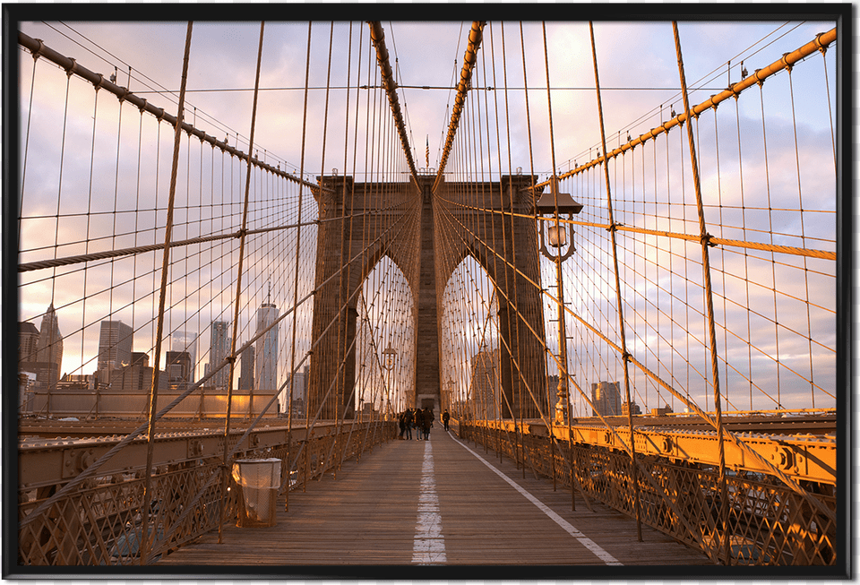 Brooklyn Bridge, Brooklyn Bridge, Landmark Free Png Download