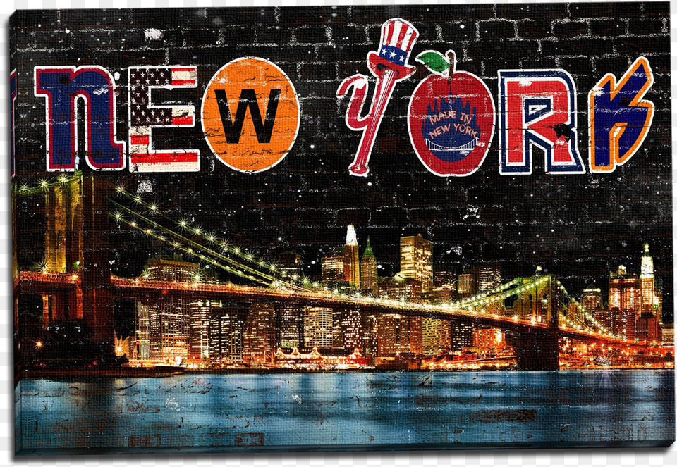 Brooklyn Bridge, City, Metropolis, Urban, Water Png