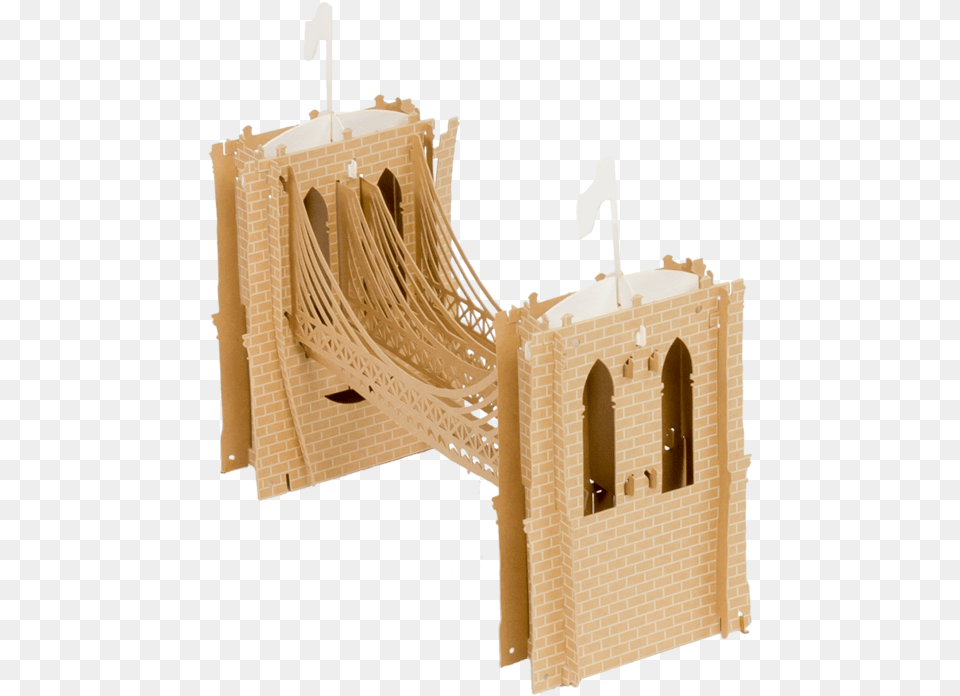 Brooklyn Bridge Brooklyn Bridge Popup Card, Furniture, Cardboard, Architecture, Building Png Image