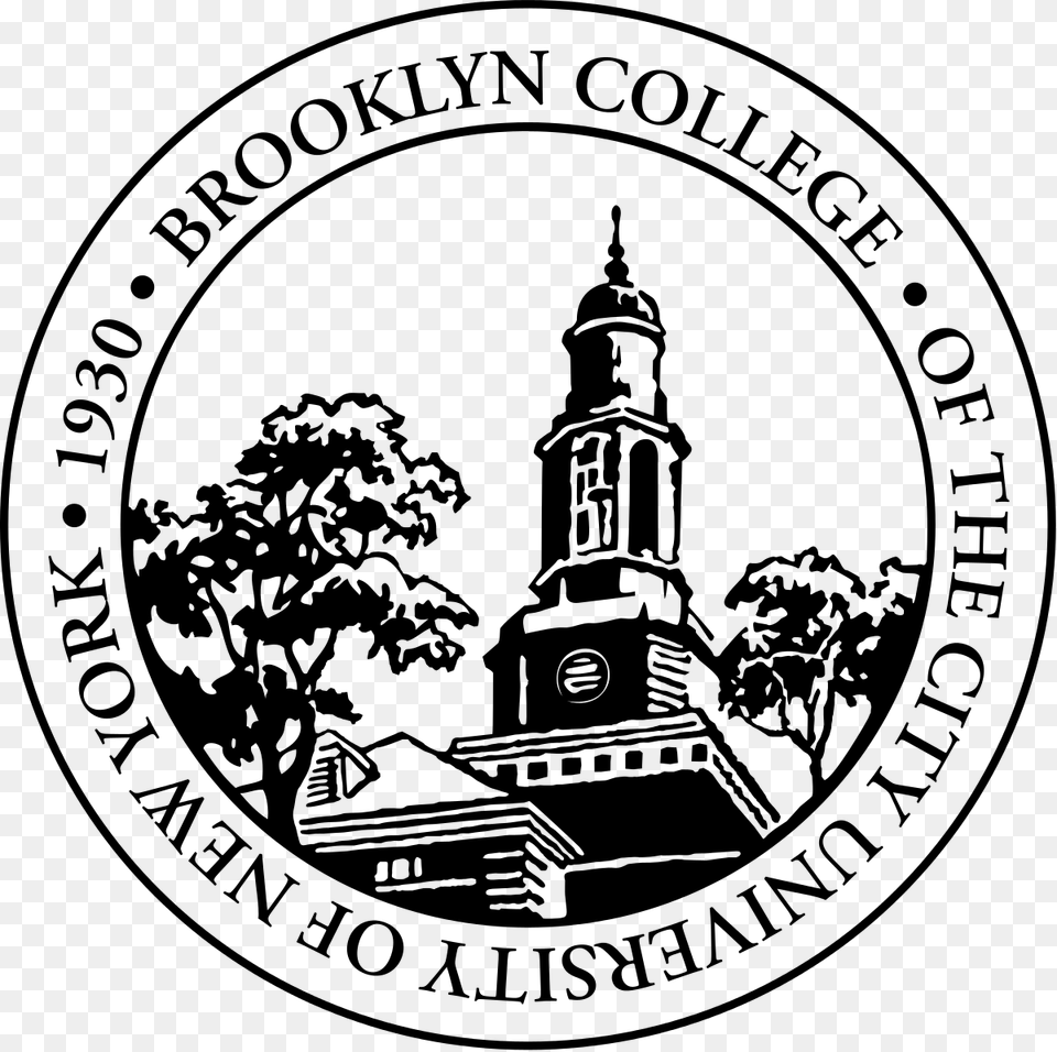 Brooklyn College Cuny Brooklyn College Logo, Gray Png