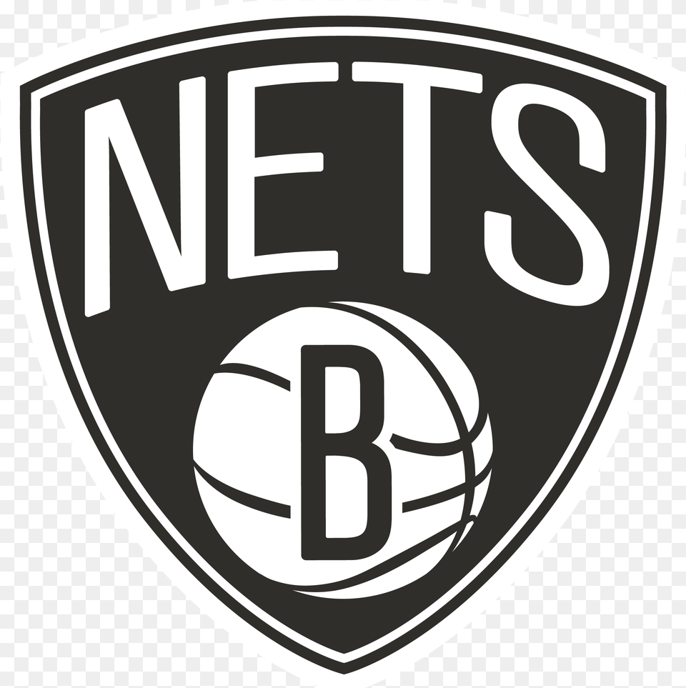 Brooklyn Nets Logos Brooklyn Nets Logo, Symbol, Badge, Disk Free Png Download