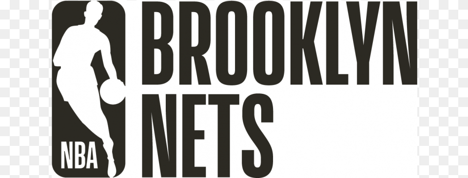 Brooklyn Nets Logos Iron Ons 2018 Nba Finals Logo, Adult, Male, Man, Person Png Image