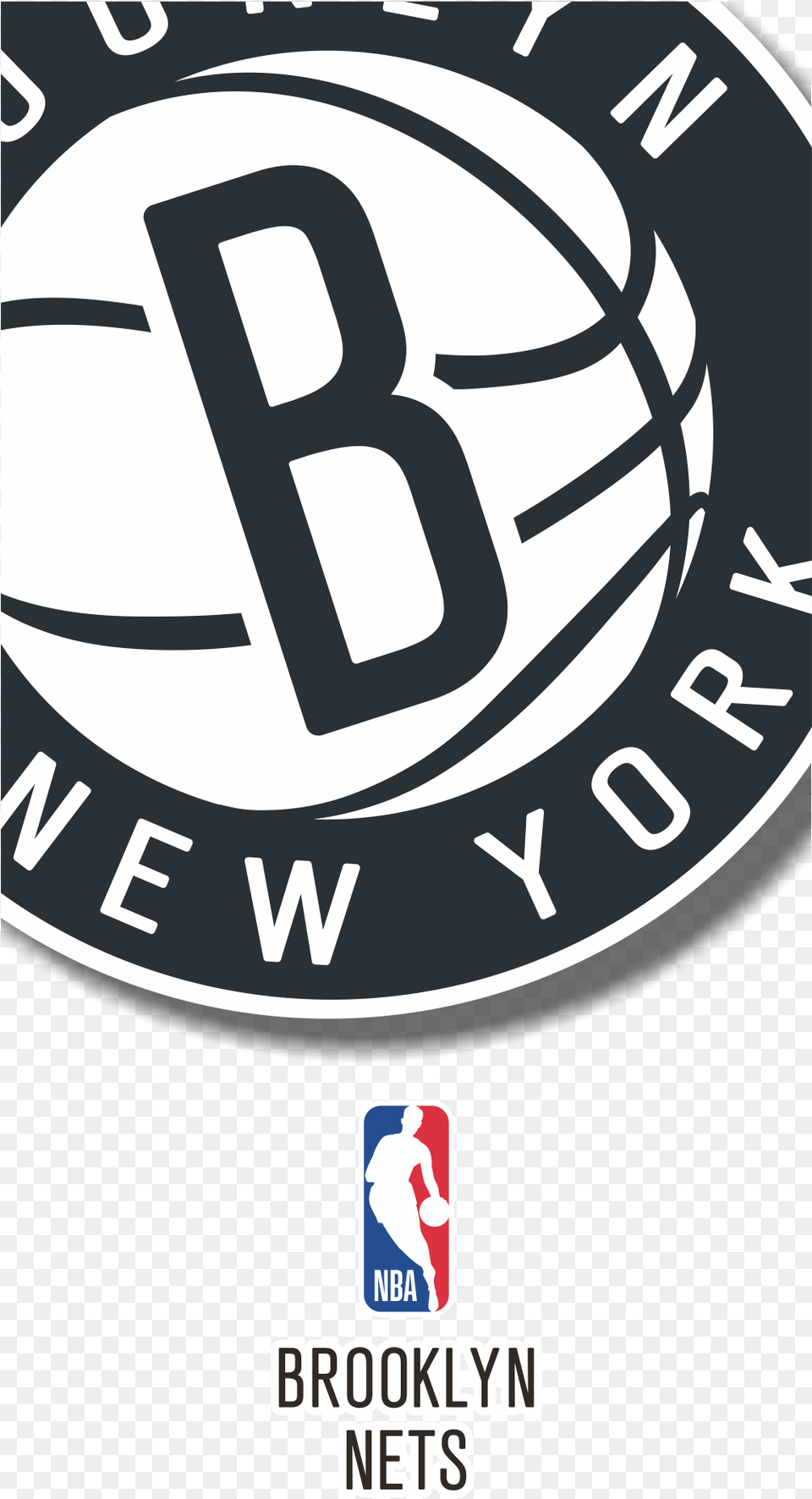 Brooklyn Nets Transparente, Logo, Emblem, Symbol, Ammunition Free Png