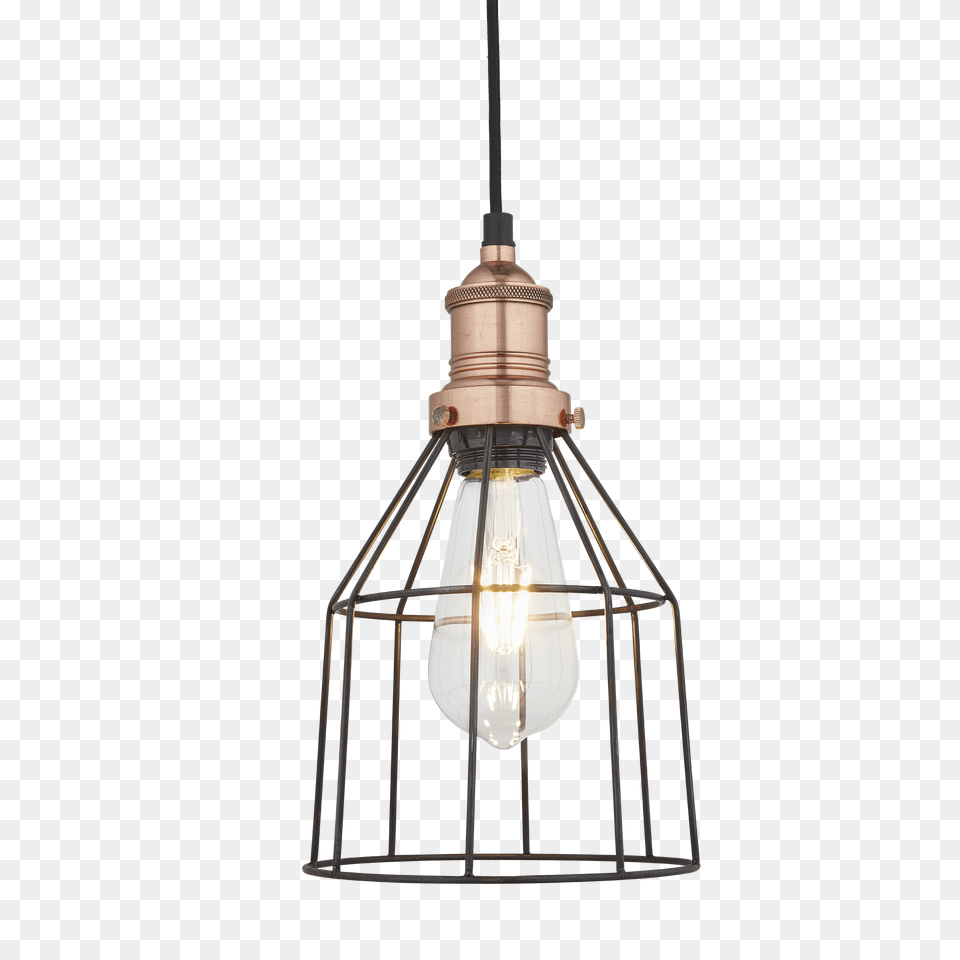 Brooklyn Wire Cage Pendant, Lamp, Light Fixture, Chandelier Free Png Download