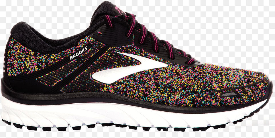 Brooks Adrenaline Gts 18 Confetti Running Shoes Brooks Adrenaline Gts 18 Confetti, Clothing, Footwear, Shoe, Sneaker Free Png