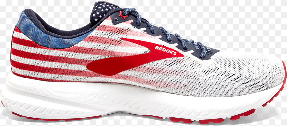 Brooks American Flag Shoes, Clothing, Footwear, Running Shoe, Shoe Png Image