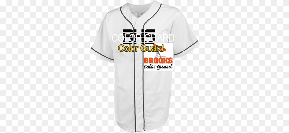 Brooks Bhs Color Guard Doosan Bears Baseball Jersey, Clothing, Shirt, T-shirt Png Image