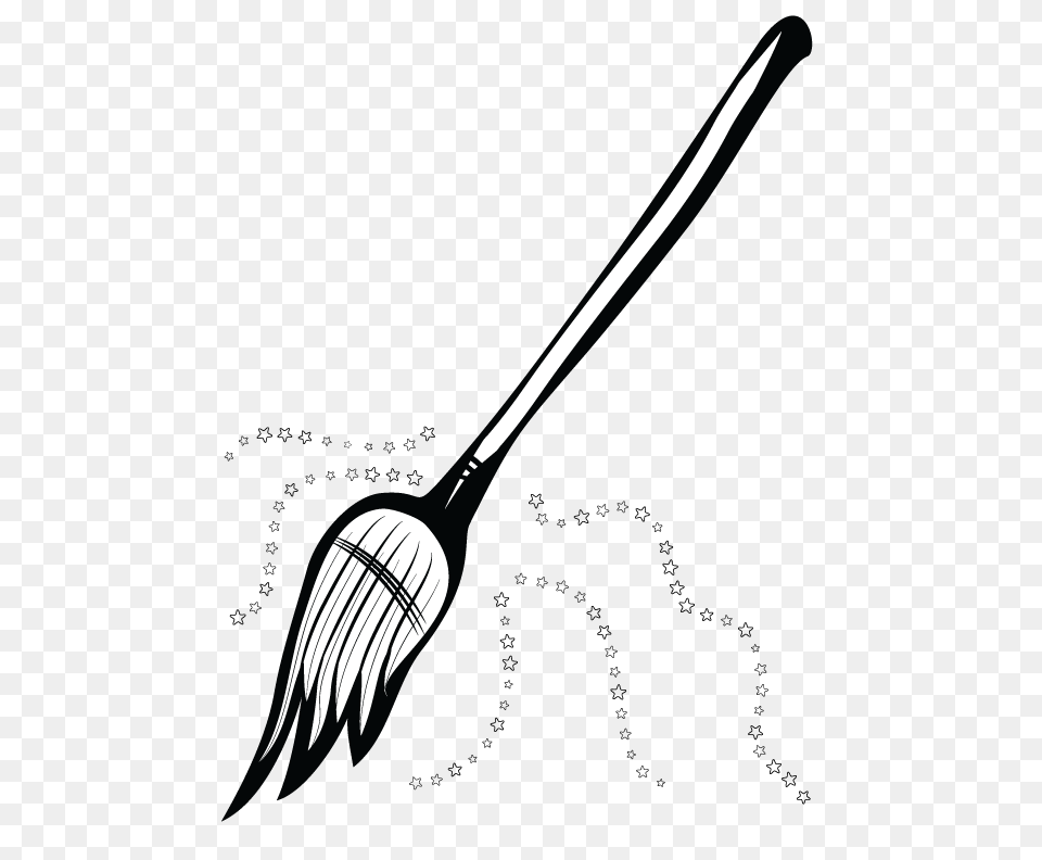 Broom Clip Art Transparent Background, Cutlery, Fork, Blade, Dagger Png