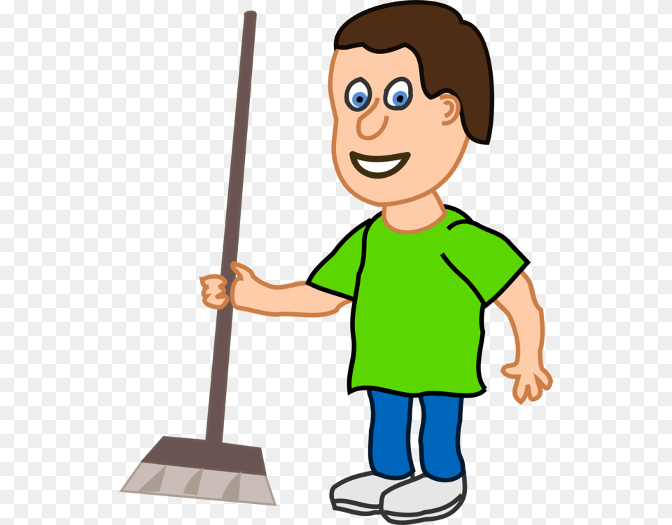 Broom Computer Icons Housekeeping Cleaning Child, Person, Baby, Face, Head Png Image