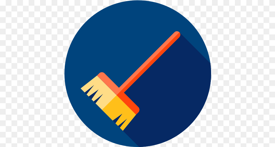 Broom Construction And Tools Icons Circle, Brush, Device, Tool, Disk Free Png