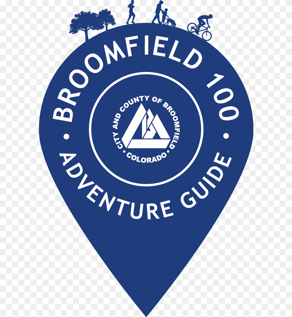 Broomfield 100 Logo Heading Icon Sport Southland, Person, Badge, Bicycle, Symbol Png