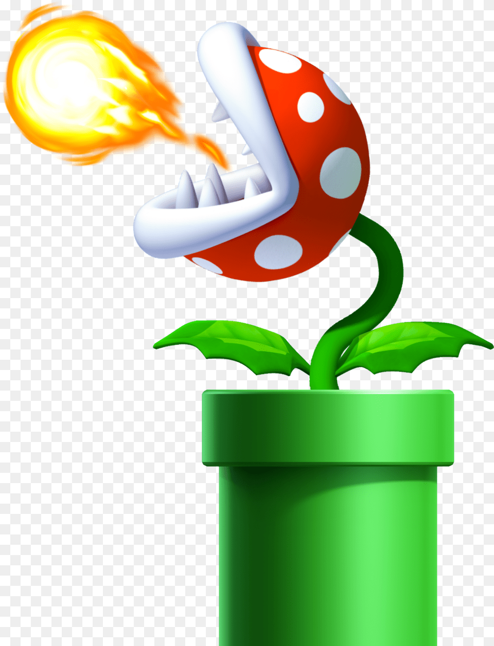 Bros Joint Hq Fire Piranha Plant Mario, Light, Potted Plant Free Png Download