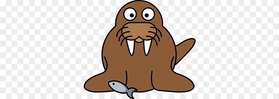 Brosme Hvalros Arktisk Fisk, Animal, Mammal, Sea Life, Walrus Free Png