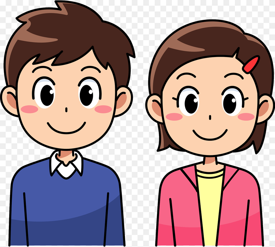 Brother And Sister Clipart, Book, Comics, Publication, Baby Free Transparent Png