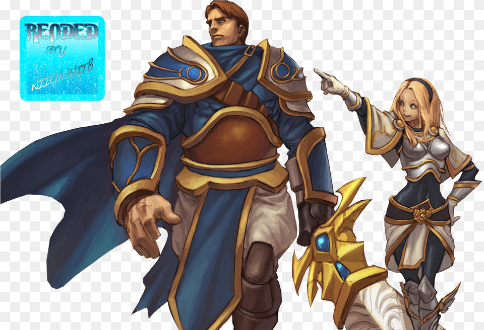 Brother And Sister League Of Legends, Knight, Person, Man, Male Free Png