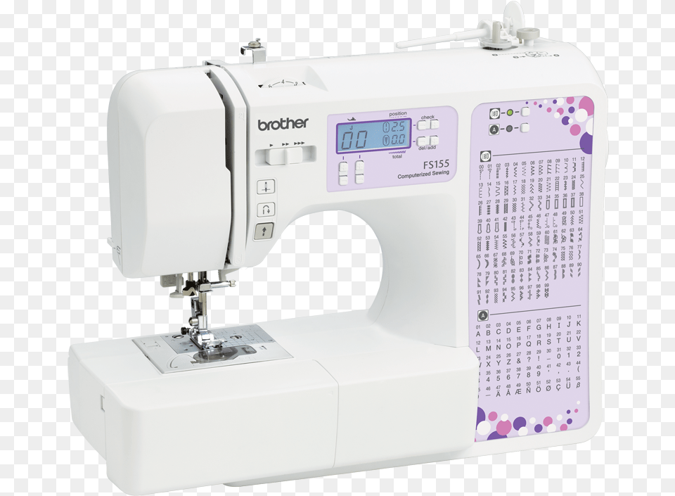 Brother Computerised Sewing Machine, Appliance, Device, Electrical Device, Sewing Machine Free Png