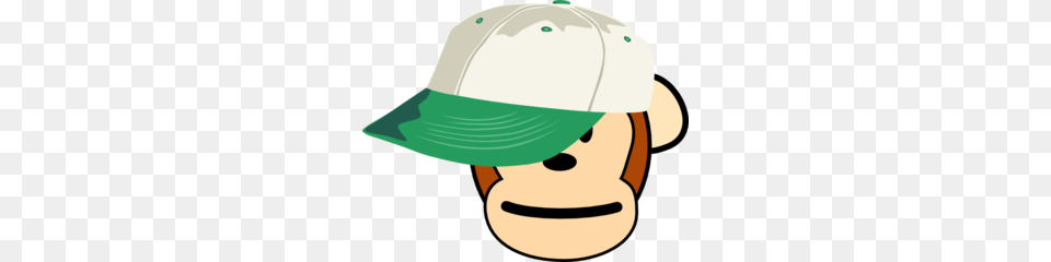 Brother Monkey Clip Art, Baseball Cap, Cap, Clothing, Hat Png