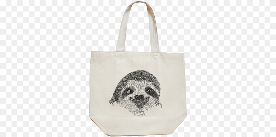Brother Nature X Animalia Sloth Tote Tote Bag, Tote Bag, Accessories, Handbag, Animal Png