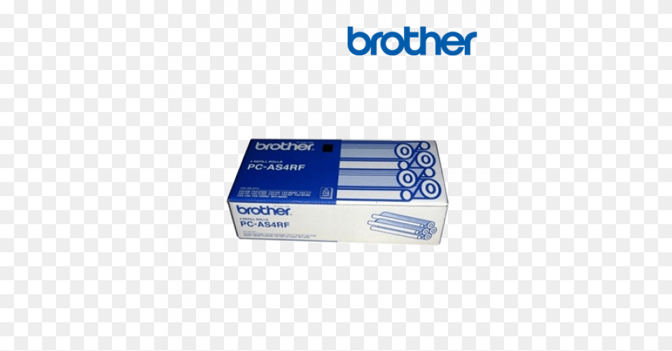 Brother Pcas4rf 4 Pack Black Ribbon Refill Roll Cartridge Brother, Box Free Transparent Png