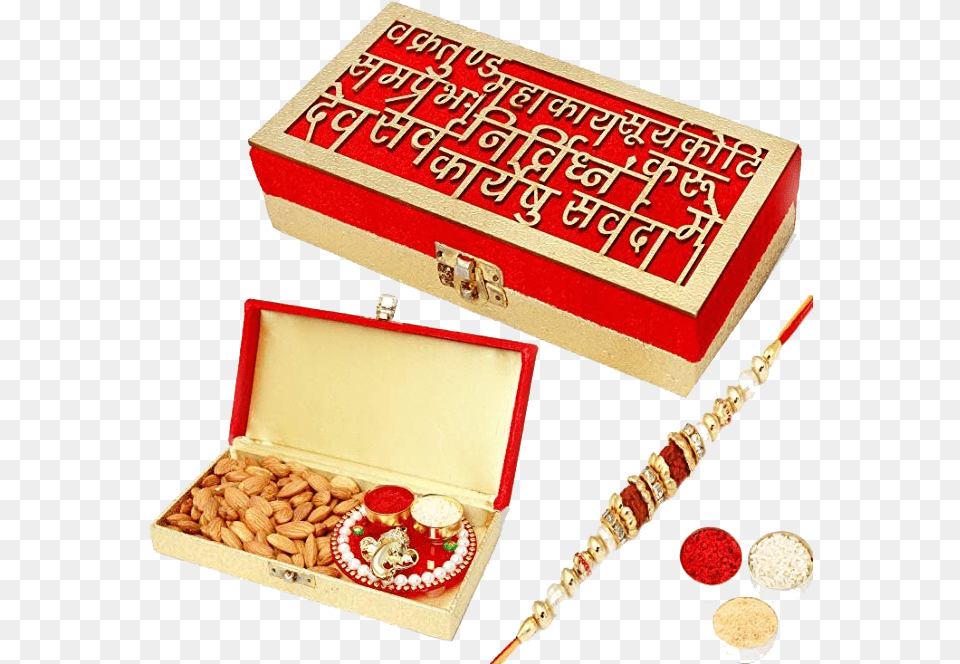 Brother Rakhi Transparent Images Box, Treasure, Food, Produce, Grain Png Image