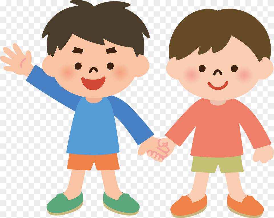 Brothers Clipart, Body Part, Hand, Person, Baby Free Png