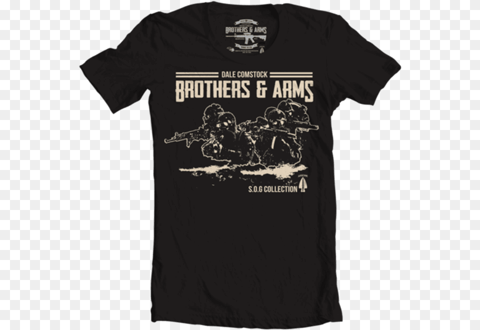 Brothers In Arms Shirt, Clothing, T-shirt Png