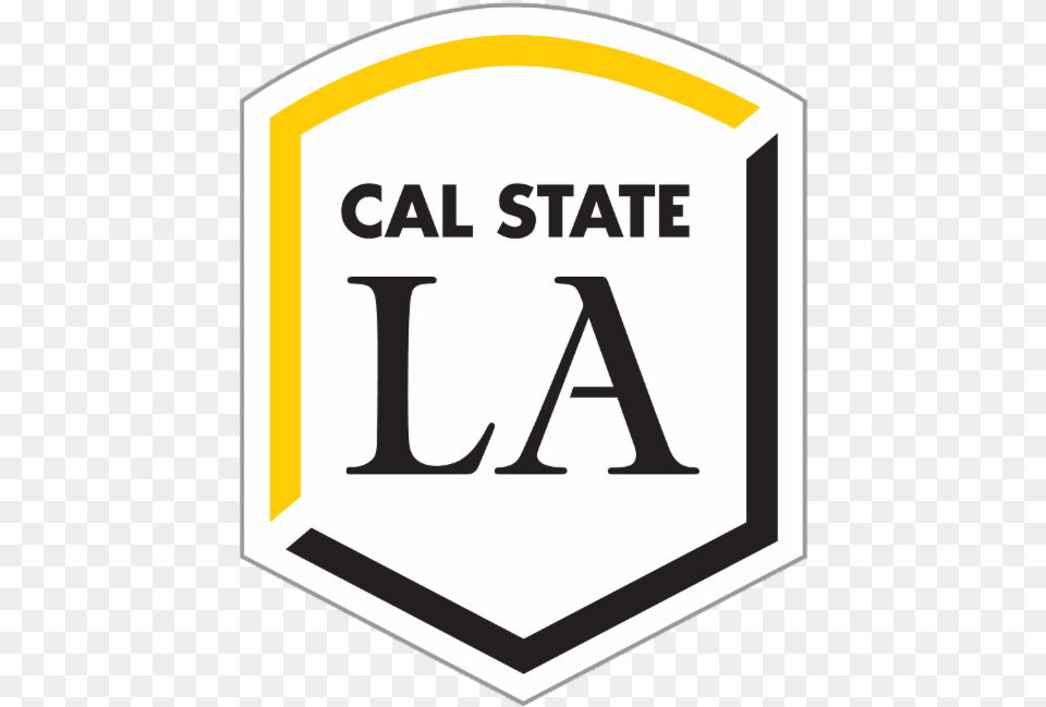 Brought To You By Cal State La Logo, Symbol, Sign, Badge, Disk Free Transparent Png