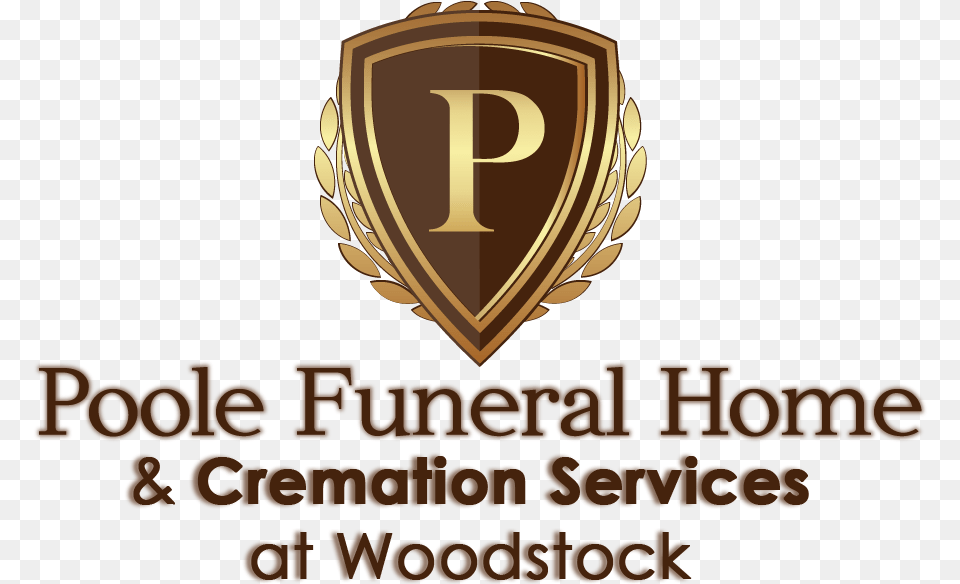 Brought To You By Poole Funeral Home Woodstock Georgia, Badge, Logo, Symbol, Chandelier Free Png Download