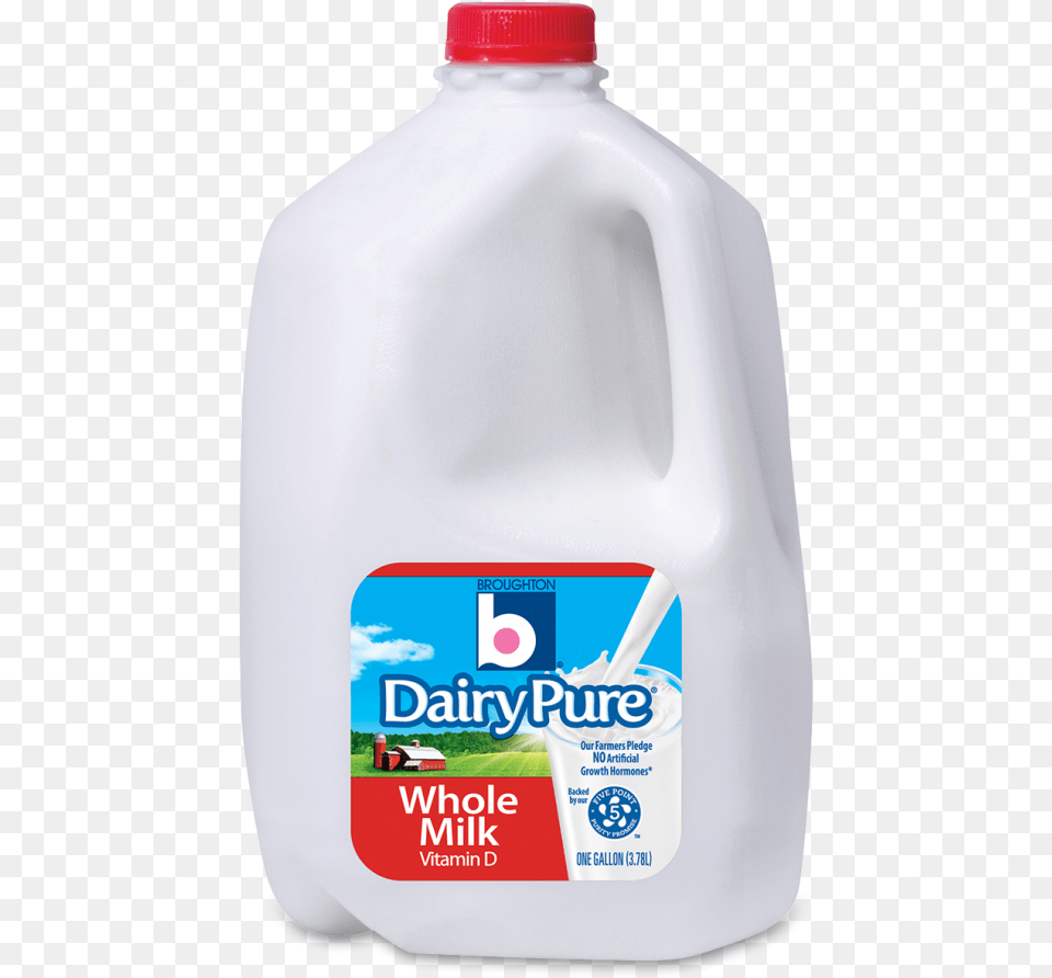 Broughton Dairypure Whole Milk Gallon Carton Of Milk, Beverage, Dairy, Food Free Png Download
