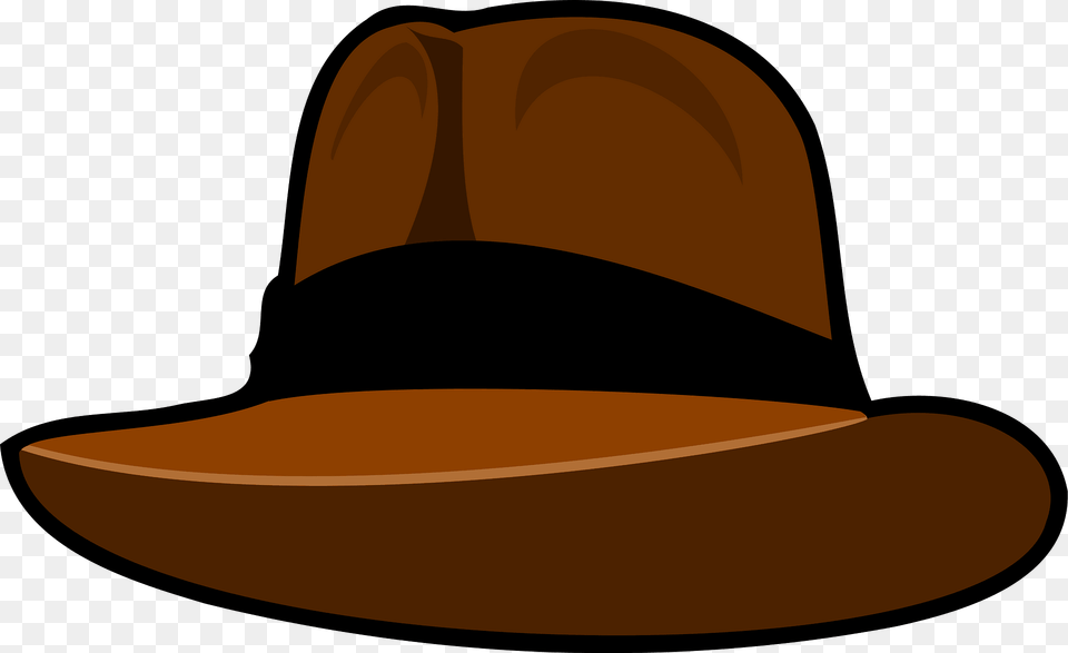 Brown Adventurer Hat Clipart, Clothing, Cowboy Hat, Sun Hat Free Png