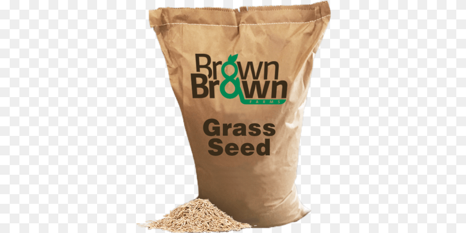 Brown And Brown Farms Is A Grass Seed Supplier Producer Seed, Bag, Food, Person Png