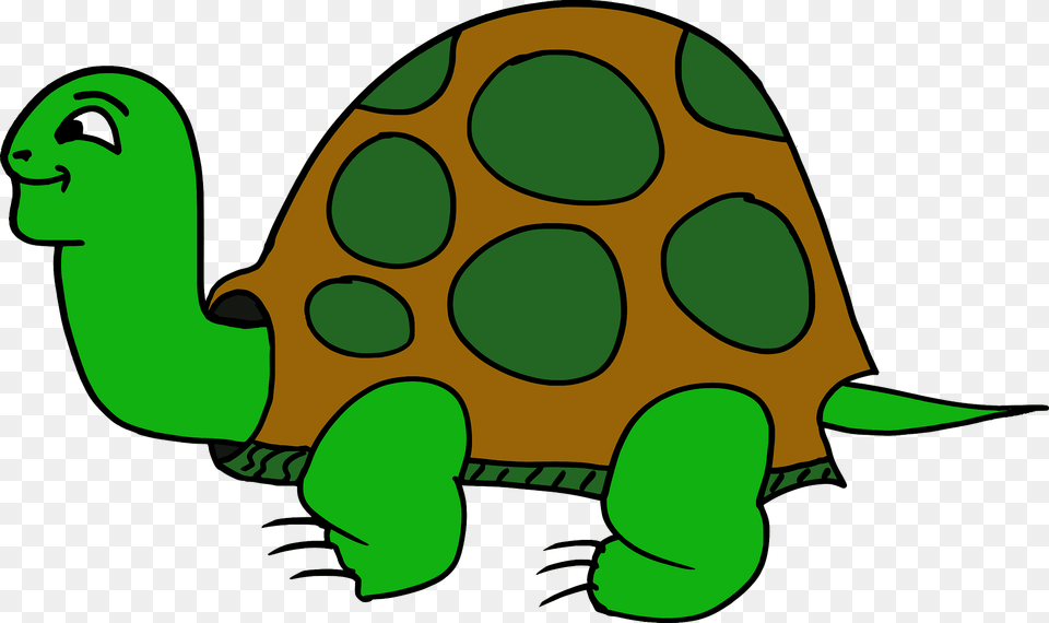 Brown And Green Polka Dot Turtle Clipart, Animal, Tortoise, Sea Life, Reptile Free Png