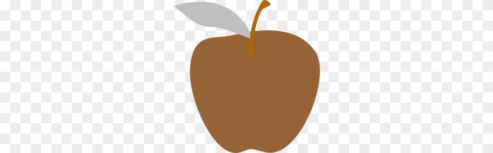 Brown Apple Edited Clip Art, Plant, Produce, Fruit, Food Png