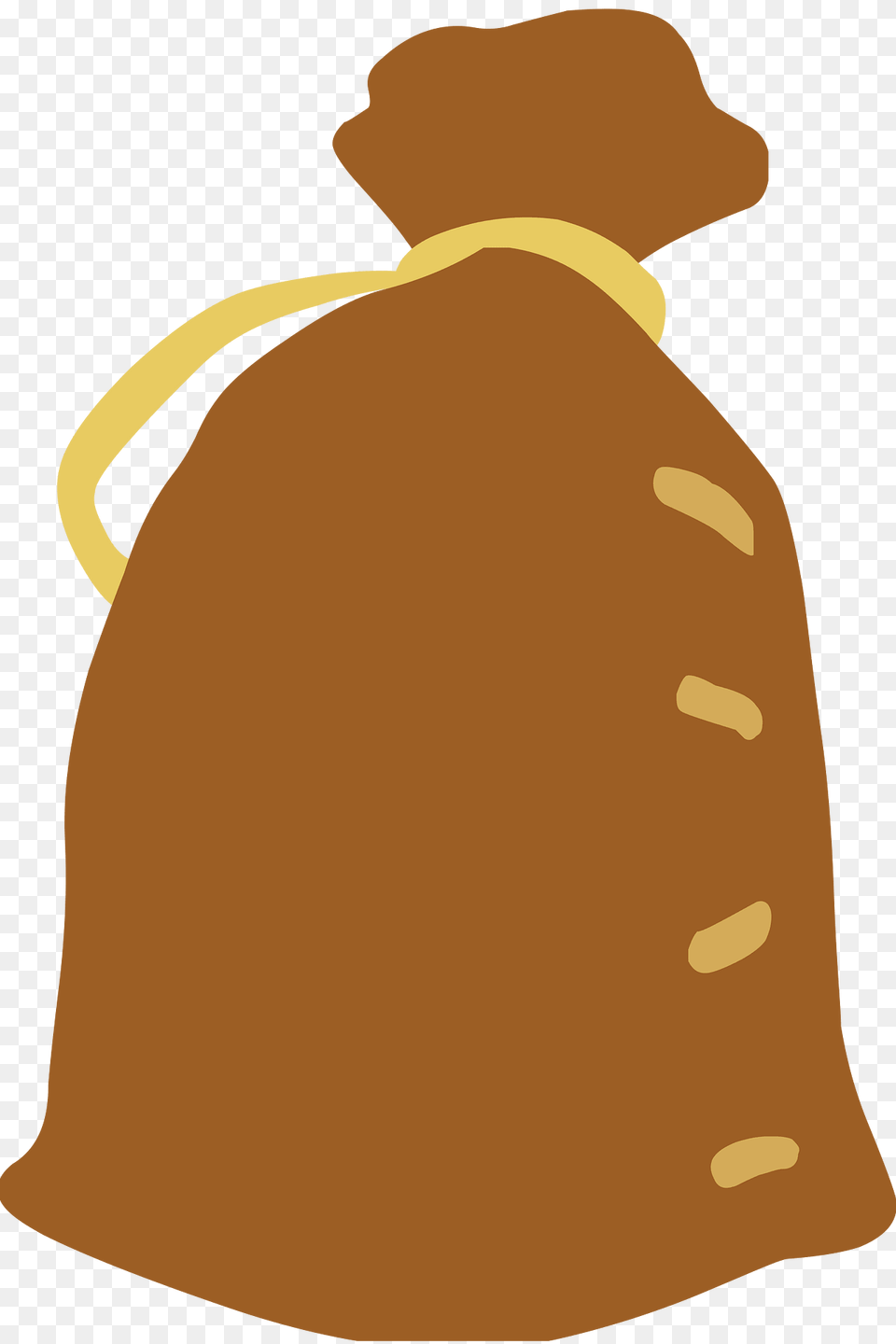 Brown Bag Clipart, Sack, Person Free Transparent Png