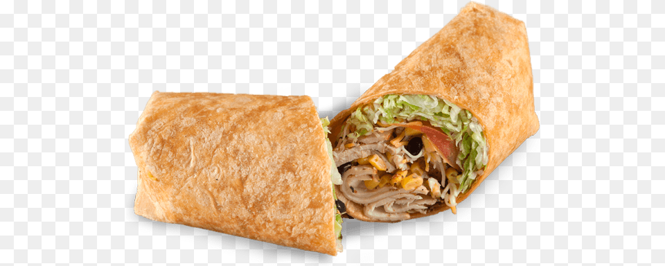 Brown Bag On Twitter Voodoo Chicken Wrap Brown Bag, Food, Sandwich Wrap, Sandwich, Bread Free Png Download