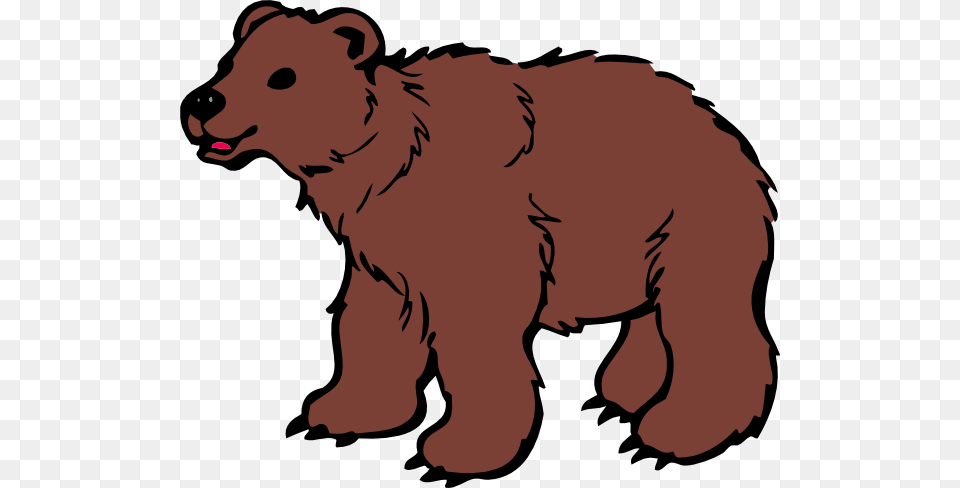 Brown Bear Clip Art, Animal, Brown Bear, Mammal, Wildlife Png Image