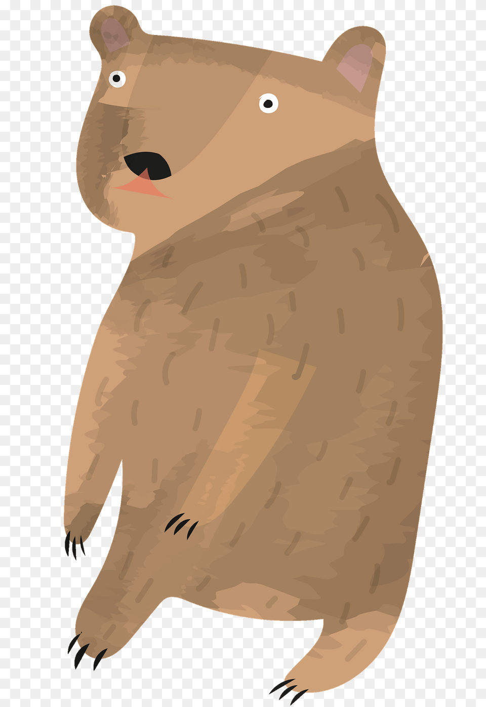 Brown Bear Clipart, Animal, Mammal, Pet, Hamster Png Image