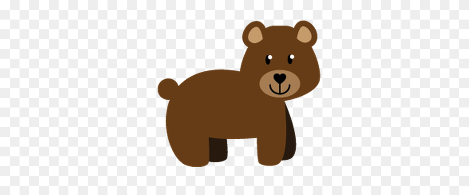 Brown Bear Clipart Cute Forest Animal, Mammal, Brown Bear, Wildlife Free Transparent Png