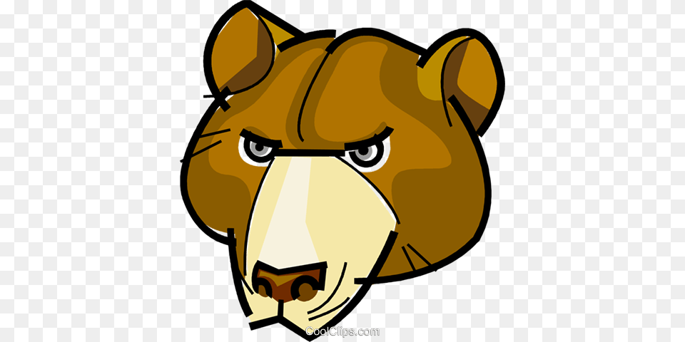 Brown Bear Royalty Vector Clip Art Illustration, Animal, Mammal, Ammunition, Grenade Png Image