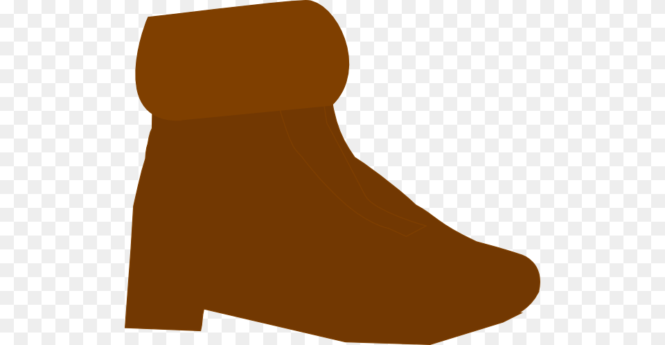 Brown Boot Svg Clip Arts 600 X 498 Px, Clothing, Footwear, Shoe, Adult Free Png Download