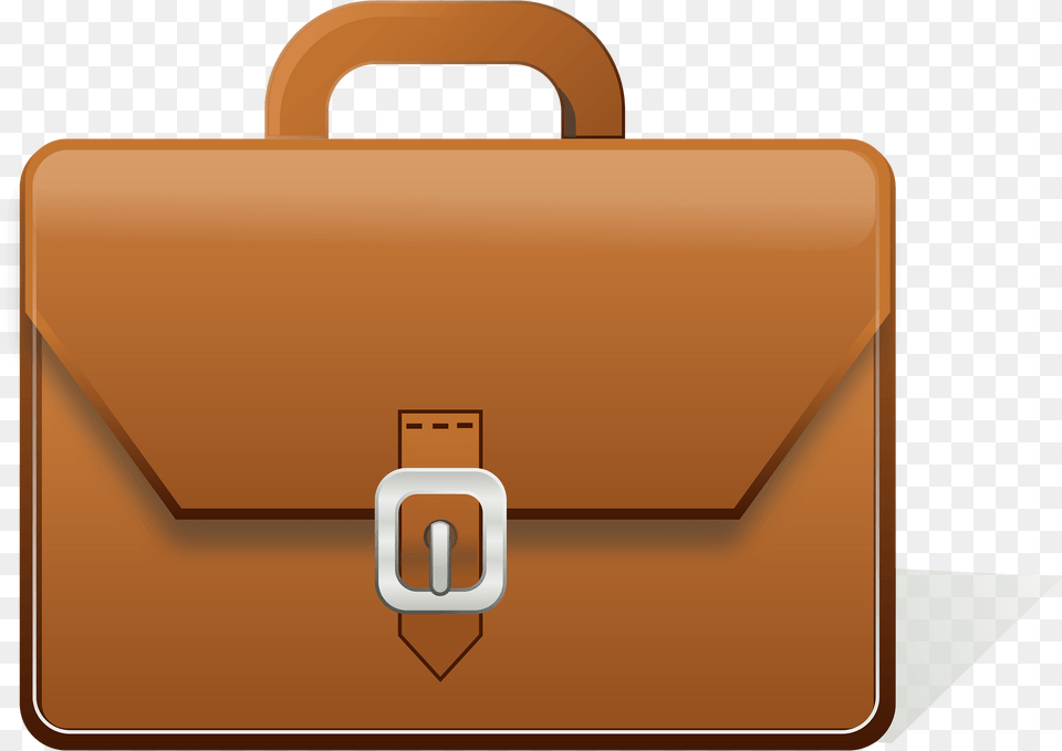 Brown Briefcase Clipart, Bag Free Transparent Png
