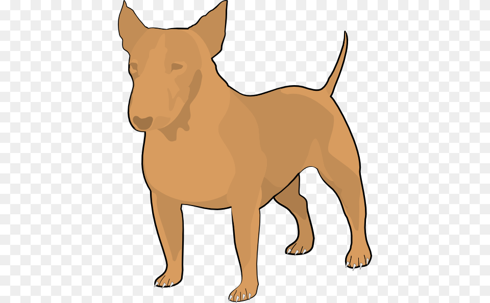 Brown Bull Terrier Clip Art, Animal, Canine, Mammal, Dog Free Transparent Png