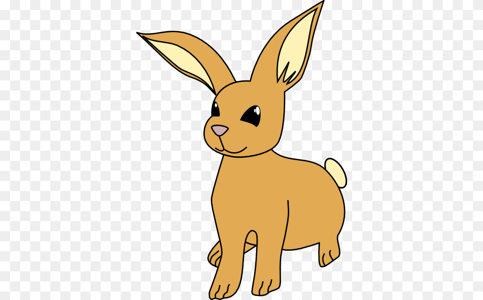 Brown Cartoon Bunny Clip Art For Web, Animal, Kangaroo, Mammal, Rabbit Png