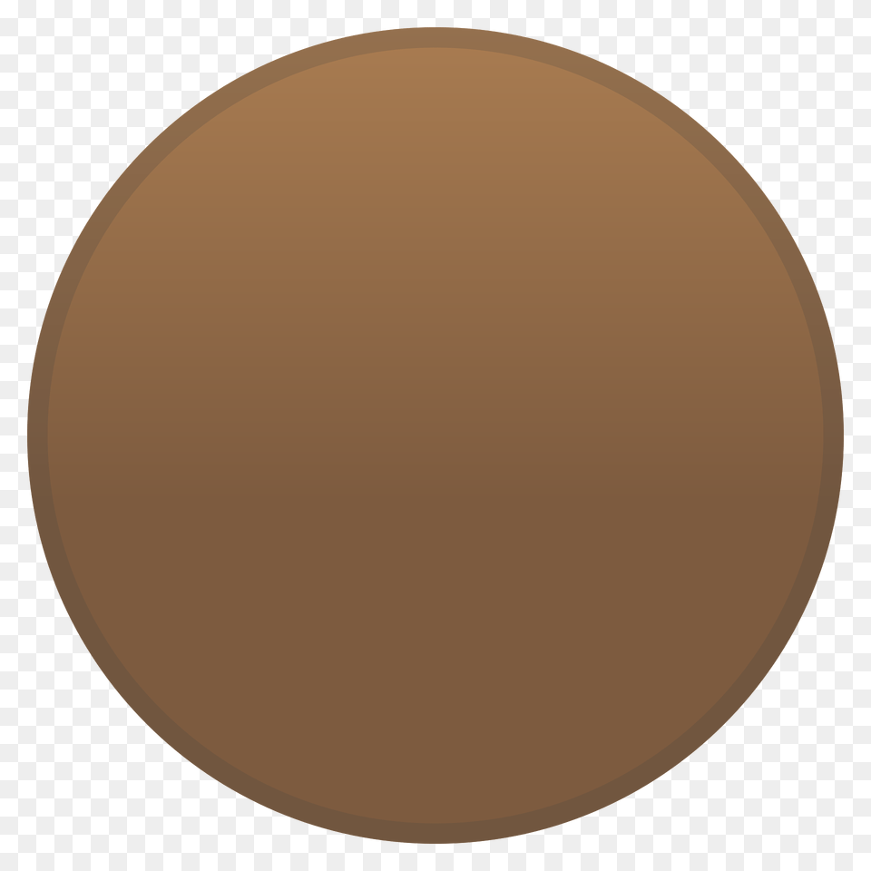 Brown Circle Emoji Clipart, Sphere, Astronomy, Moon, Nature Free Png Download