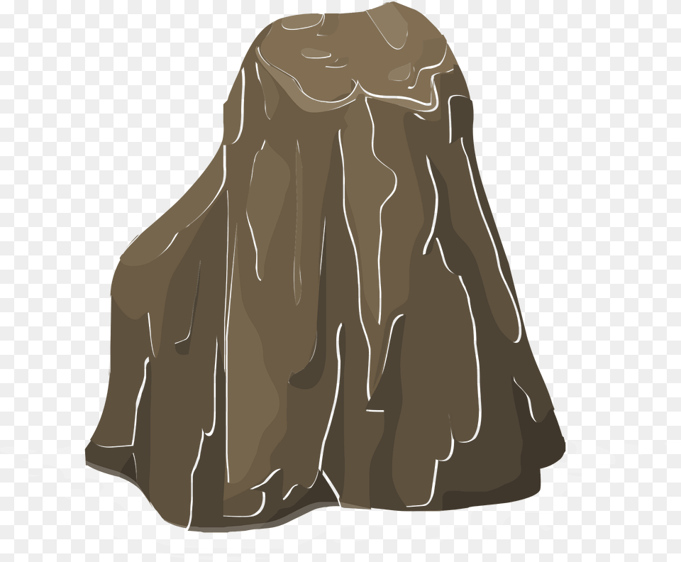 Brown Cliff Clipart, Fashion, Tree, Plant, Cloak Png