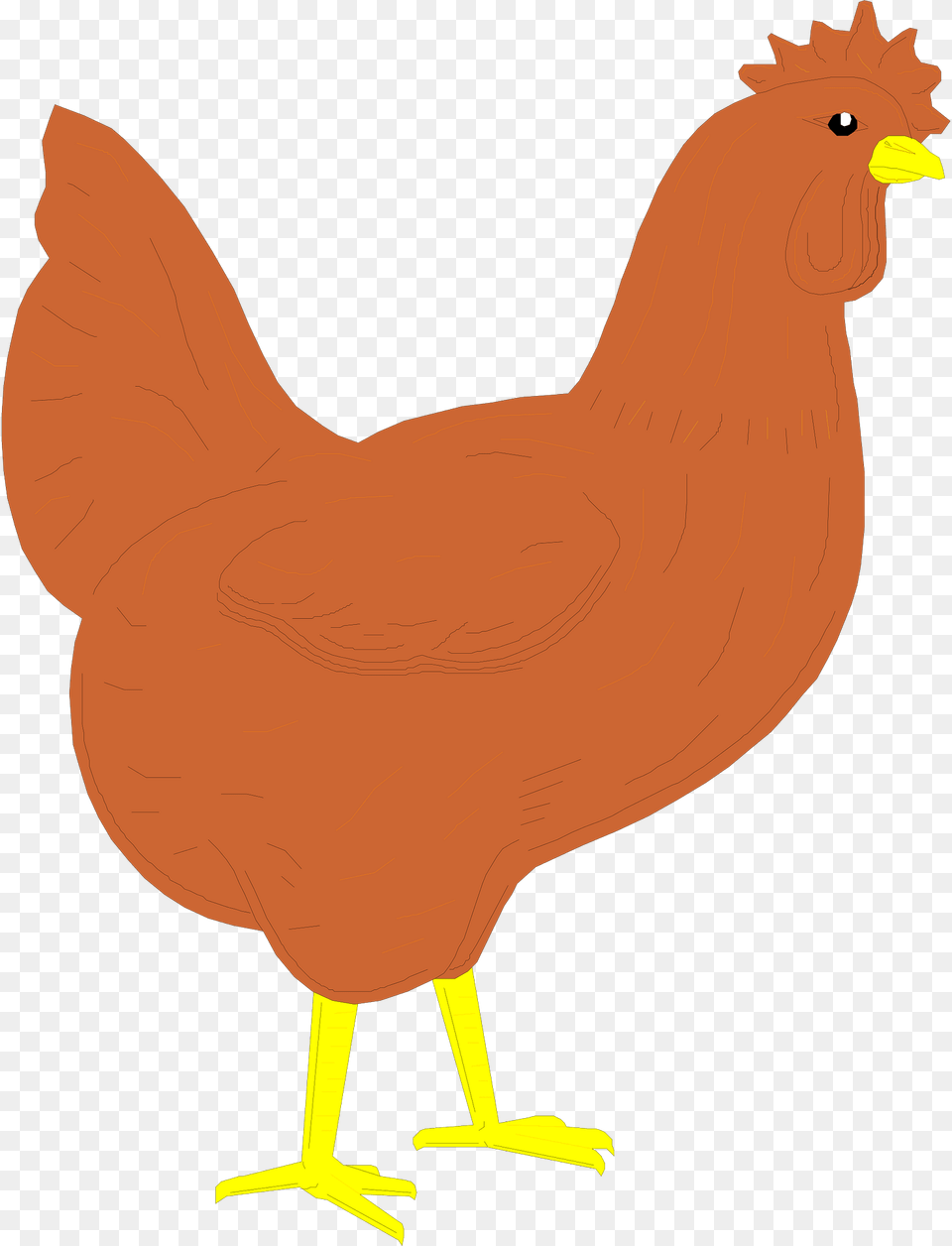 Brown Clipart, Animal, Bird, Chicken, Fowl Free Png Download