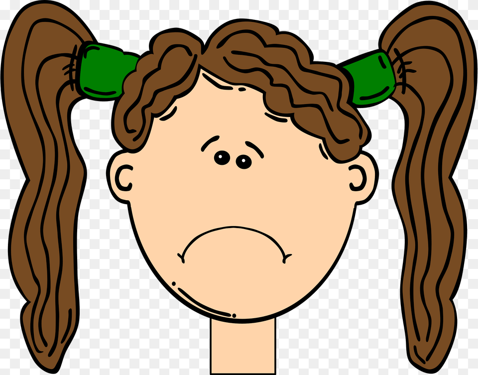 Brown Clipart, Face, Head, Person, Baby Png Image