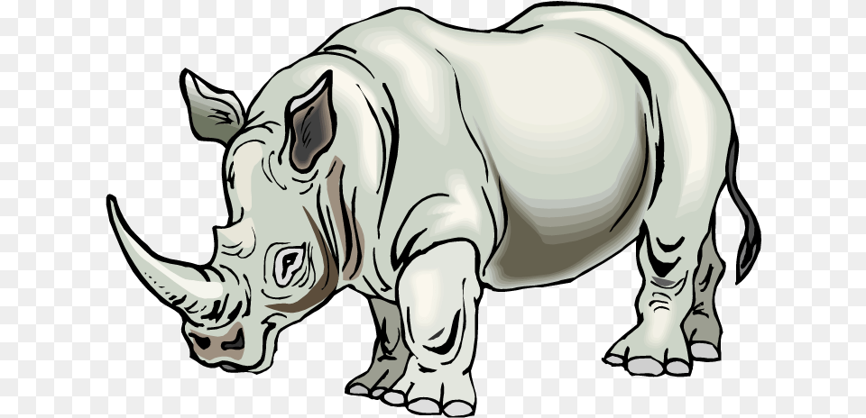 Brown Clipart Rhino Rhino Clip Art, Adult, Animal, Female, Mammal Png