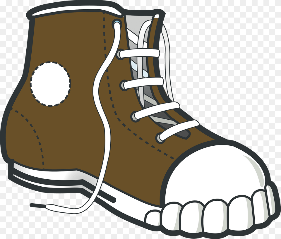 Brown Converse Shoe Clipart, Clothing, Footwear, Sneaker, Bulldozer Free Transparent Png